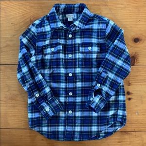 Crew it’s Boys 6-7 Flannel Shirt